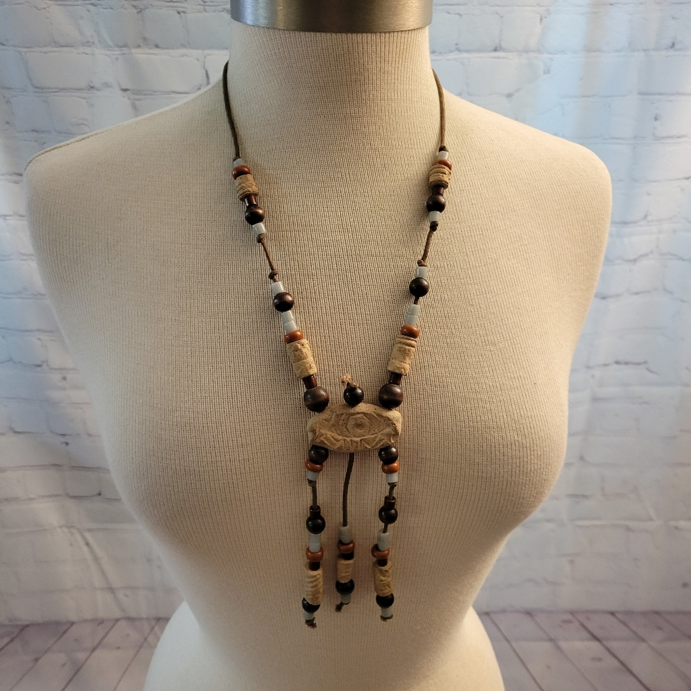 Hand Crafted Tribal Style Necklace